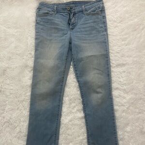 St. John's Bay Light Blue Straight Leg Jeans